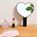 TBWHL Heart-Shaped Travel Handheld Mirror with Handle - Black (1 Pack) - Buy Online on GoSupps.com