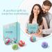 Bath Bombs Gift Set with Natural Essential Oils - 9PCS 3.6 Oz, Perfect for Bubble Bath & Home Spa - Moisturizing Skin, Best Christmas/Birthday/Holiday Gift for Mom, Girls, and Kids - Buy Online on GoSupps.com