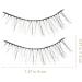 OSALADI 5 Pairs Short False Eyelashes Natural Mascara Makeup Mascara Eye Mascara Eye Lashes Glue Cosmetic 3d - Buy Online on GoSupps.com