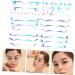 Healvian 30 Sheets Eyeliner Sparkle Stickers Boho Face Stickers Eye Shadow Makeup Stickers Eye Glitter Cling 1 count (Pack of 1) As Shownx5pcs - Buy Online on GoSupps.com