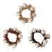 Mivanta Pearl Hair Scrunchies Elastic Hair pes Ponytail Holder Scrunchies Tightening Hair Hair Accessories for Women and Girls Daily Life