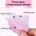 MEKK Lint Free Nail Wipes - 400PCS Cat Shape Remover Pads for Nail Polish & Lash Extensions | Super Absorbent Non-Woven Fabric - Pink - Buy Online on GoSupps.com