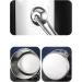 Stainless Steel Bucket 6L/12L/20L Kitchen Stainless Steel Bin with Lids and Handle Water Bucket (Color : Silver 25cm) - Buy Online on GoSupps.com