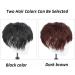 Topper Hairpieces With Front Bangs Curly Human Hair Clip In Extensions Hair Toppers For Thinning Hair Wig Clips For Daily Use (Color : Marrone Size : 7 * 10) 7*10 Marrone - Buy Online on GoSupps.com