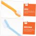 BESPORTBLE 10pcs Dual-head Teeth Brush Handheld Tooth for Portable Oral Dog Nylon Cleaning Pets 1 count (Pack of 1) Assorted Color - Buy Online on GoSupps.com