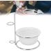 Bordstract Restaurant Stand Bowl Set - Professional Shaving Soap Peel Razor & Brush Holder for Men | Durable Stainless Steel & Nylon Wool Brush | Comfortable Silver White Design - Buy Online on GoSupps.com