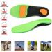 Plantar Fasciitis Arch Supports - Shock-Absorbing Gel Insoles for Comfort Shoes - Green, Men's(9-10.5) Women's(10-11.5) - Buy Online on GoSupps.com