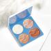 Eyret Highlighter Makeup Palette - 4 Color Eyeshadow Glitter Palette for Women and Girls - Long Lasting Shimmer Illuminator (Silver 3) - Buy Online on GoSupps.com