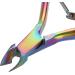 Colorful Nail Clipper Colorful Stainless Steel Titanium Nail Dead Skin Removal Clipper Cuticle Scissors Manicure Pedicure Tool - Buy Online on GoSupps.com