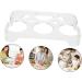 jojofuny Egg Storage Box Plastic Container Mustard Deviled Egg Tray Egg Storage Case Platter Refrigerator Assorted Color 14.8x9.7x2cm - Buy Online on GoSupps.com