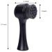 2 in 1 Facial Cleansing Brush for Deep Pore Exfoliation and Gentle Cleansing - Buy Online on GoSupps.com