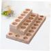  FRCOLOR FRCOLOR Nail Polish Organizer Makeup Tray Nail Polish Holder Organizer Case Solid Wood Shelf Essential Oil Box Bamboo Essential Oil - Buy Online on GoSupps.com