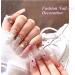 Kalolary 12 Color Butterfly Glitter Nail Art Chunky Sequin Flakes & 3D Stickers for Stunning Manicures - Buy Online on GoSupps.com