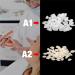 100 Pieces A2 Dental Crown Veneers - Replacement Set for Missing Teeth - Orthodontic Care & Dental Repair - Buy Online on GoSupps.com