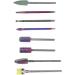 8pcs Nail Drill Bit Nail Grinding Bit Tungsten Carbide Clean Tool Removes UV Gel Dead Skin Nail Decoration Rhinestones Manicure Pedicure Polishing Kit - Buy Online on GoSupps.com