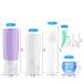 Leak Proof Travel Size Bottles Set - TSA Approved Silicone Containers for Toiletries (11 Pack) - Buy Online on GoSupps.com