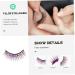 Didiseaon 30 Pairs Fluffy extend False Eyelashes With diamond Fake eyelashes eyelashes fluffy clothing Cosmetic bag make up flash strip lashes colored fake lashes - Buy Online on GoSupps.com