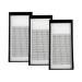3D Volume Black Strips Soft Natural Long Stem Style C D Curl 0.10mm Individual Invisible Eyelash Extensions 9mm To 15mm Length Pre Made Fans 3 Trays A Lot (C Curl 9mm+10mm+11mm) C Curl 9mm+10mm+11mm