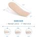 Welnove Adjustable Orthopedic Heel Lift - Premium Heel Pads for Leg Length Discrepancies Heel Spurs Pain Relief & Sports Injuries - Buy Online on GoSupps.com