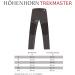 H henhorn Trekmaster Men's Softshell Hiking Pants - Winter Outdoor Lined Pants for Snowboarding - Black - Buy Online on GoSupps.com
