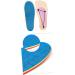 NOLITOY Orthotic Inserts - Arch Support Insoles for Children | Heel & Foot Pain Relief | Medium Blue Cushion Pads - Buy Online on GoSupps.com