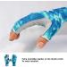 KOOFIN GEAR UPF50 Fingerless Fishing Gloves for Outdoor Activities - Blue Camo, S/M - Buy Online on GoSupps.com