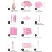 Lash Extension Practice Kit Eyelash Extension Supplies Lash Extension Kit for Beginner | False Eyelash Extensions Practice Exercise Set for Beginners with Glue Tweezers Sritob - Buy Online on GoSupps.com