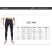 Willit Men's Active Yoga Leggings - Black, Medium | Running, Cycling, Dance Tights with Pockets - Buy Online on GoSupps.com