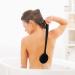 Fomiyes Ergonomic Silicone Back Brush - Shower Scrubber for Women | Peeling & Exfoliating Bathing Brush - Buy Online on GoSupps.com