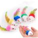 BSITSSS 10Pcs Cat Mouse Toy Cat Toys Mouse for Indoor Cats Kitten Cat Mice Toys with Feather Tail Furry Interactive Cats Toys Mouse Toy with Rattle Sounds Cat Toy Mouse for Kitten Toys(Random Color) - Buy Online on GoSupps.com