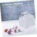 SKISUNO Bath 50pcs Folding Candy Box Boxes Holders Favor Boxes Folding Candy Containers Mini Small 10x6cm White - Buy Online on GoSupps.com