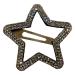xbiez Rhinestone Star/Cloud Shape Snap Hair Clip Spring Summer Headwear for Woman Girls Taking Photo Shopping Travel Anti-slip 4