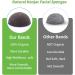 Wokelai konjac sponges charcoal set of 3 for All Skin Types Face Exfoliation and Deep Cleansing Organic Natural Konjac facial sponges washing puff for Shower Bath SPA Scrubber for Kids Men Women - Buy Online on GoSupps.com