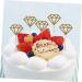 100 Pcs Diamond Cake Topper Diamond Dessert Picks Glitter Wedding Cupcake Picks Diamond Shape Cupcakes Birthday Gold Decor Glitter Cupcake Toppers Insert Card Cup Goldenx2pcs mediumx2pcs - Buy Online on GoSupps.com