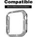 Sparkling Diamond Bling Watch Case for iWatch Series 6/5/4/SE - 8 Colors (44mm) - Buy Online on GoSupps.com