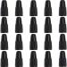 OUGER Presta Valve Caps Black ,Plastic Bike Dust Caps Tire - Bicycle Presta/French Valve stem Cover for MTB Mountain/Road Bikes, Bike Accessories,Outdoors(20 Pack)