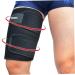 Thigh Compression Brace Support | Breathable Thigh Wrapping Brace for Pain Relief - International Shipping Available - Buy Online on GoSupps.com