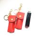 ARTIBETTER 2pcs Clip-On Sleeve Chapstick Key Chain Holder - Leather Lip Balm Pouch Storage Bags - Fashion Lipstick Case with Key Ring - Portable Gift for Women/Girls - Buy Online on GoSupps.com