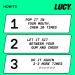 LUCY Nicotine Gum 4mg 100 Count | Mint Flavour | NPN 80108821 | Stop Smoking Aid | 10 pcs per Pack x 10 Packs - Buy Online on GoSupps.com
