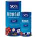 Microsalt 40% Less Sodium Salt Regular Salt Substitute Seasoning Salt for Snacks Full Flavor Less Sodium (2 x 60 g.) - Buy Online on GoSupps.com