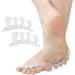 Facynde Silicone Toe Spreader & Separator - Alleviate Overlapping Toe Pain Transparent & Comfortable Relief - Buy Online on GoSupps.com