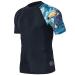 ADOREISM Men's Quick-Dry UPF 50+ Sun Protection Short Sleeve Rash Guard Heytoucan Medium