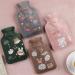 Cartoon Portable Heat Bottle with Plush Cover - Safe & Explosion-Protected Mini Warm Handbag (S-Pattern 18x11.5cm) - Buy Online on GoSupps.com