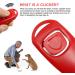 Symphonyw 4PCS Dog Training Clickers - 2 in 1 Whistle and Clicker Pet Training Tools - Buy Online on GoSupps.com