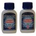 Crastan:Effervescente Effervescent Antacid Granules with Lemon Juice 25 Chewable Tablets * 0.88 Ounces (25g) pack of 2