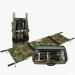 Aluminium Foldable Rescue Stretcher with Carry Bag Emergency Multi-Purpose Home Folding Stretcher for Such As Hospitals/Clinics/Families/Sports Fields