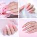 Sunshineface Nail Extension Kit 3 Colors Extension Gel with Nail Lamp Base Top Coat Slip Solution for Beginners Nail Art DIY - Buy Online on GoSupps.com