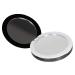 Status Compact Mirror 3000mAh Portable Power Bank with LED Illumination - Black