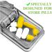 LINGERZ Min Pill Cutter - Best Pill Splitter for Small Pills | Stainless Blade Travel Sized - Perfect for Precise Tablet Cuts (1pcs/50 - Buy Online on GoSupps.com