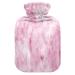 Rosa marble hot water bottle with reference heat bottles for pain relief water heating pillow hot water bed Warmer with painful muscle injuries 1l